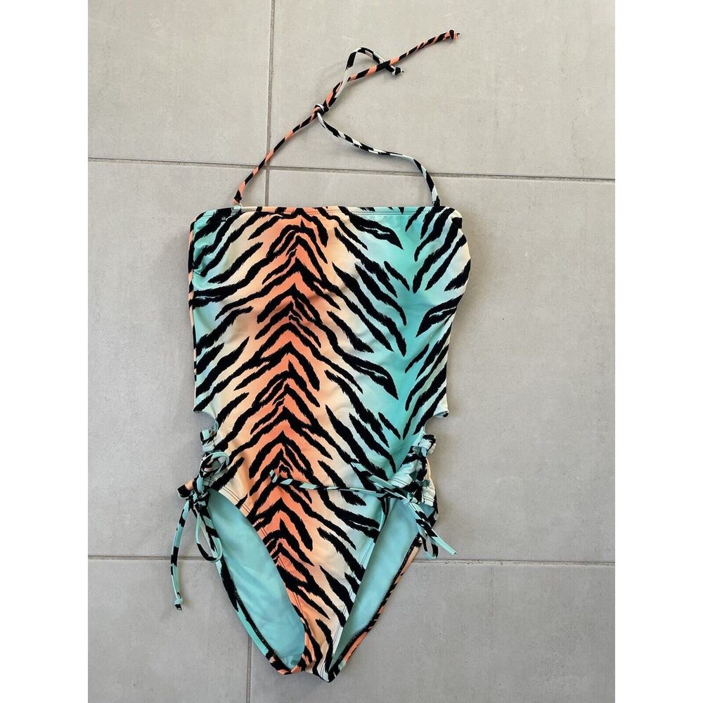 Sugar Beach Swim One Piece Swimsuit Animal Print Swimwear